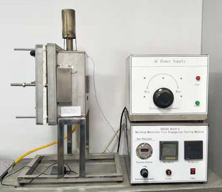 Baumaterial-Feuer-Ausbreitungs-Prüfmaschine Entflammbarkeits-Testgerät BS 476-6