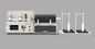 Entflammbarkeits-Kabel-Halogen-saures Gas-Freigabe-Raten-horizontale Flammen-Test-Maschine 220V 50HZ