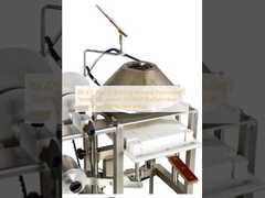 BS 476 Teil 13 Anlagen zur Prüfung der Entflammbarkeit von Baustoffen ISO 5657 Anlagen zur Entflammbarkeit von Strahlwärmequellen