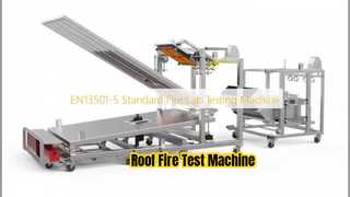 EN13501-5 Brandtestmaschine für Dächer