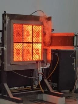 Propan-/des Erdgas-BS476-7 Flammen-Erweiterungs-Test für Diffusion 220V 50Hz