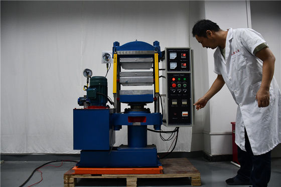 25T Flachvulkanizer für das Pressen verschiedener geformter Produkte 350×350mm