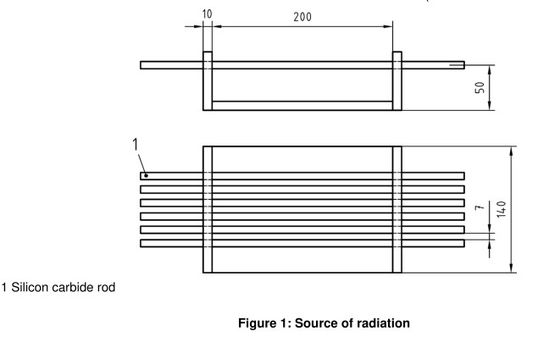 Schutzkleidungs-Strahlungs-Wärmeexpositions-Prüfvorrichtungs-Feuer-Testgerät en-ISO 6942