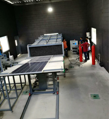 Intermittierende Flammenprüfmaschine für gebäudeintegrierte Photovoltaik ASTM E 108