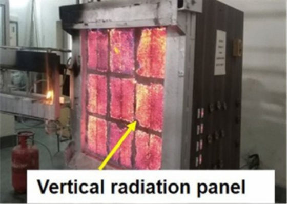 BS476-7 Baumaterialien Laborprüfgeräte Oberflächenfeuerverbreitungsprüfgerät Entzündbarkeitsmaschine