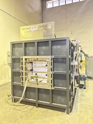 ISO 834-1 Feuerdichte Glas-Stahl-Struktur Feuerdichte Beschichtung Feuerprüfung Ofen
