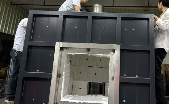 Unter 1300 C Betriebstemperatur DX8810A Feuerprüföfen ODM kundenspezifische Unterstützung