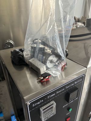 Kleinfeuerungsprüfmaschine zur Bewertung von Keramikwolle-Materialien