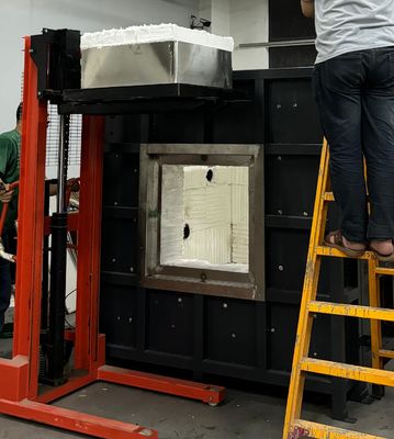 Stahlkonstruktion Feuerbeständigkeit Proben-Testofen Hochtemperaturbeständigkeit Unter 1300 °C