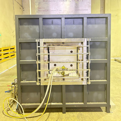 ISO834-1 EN1363-1 Feuerdichte Beschichtung Probe Feuerfestigkeitstest Ofenprüfmaschinenzubehör