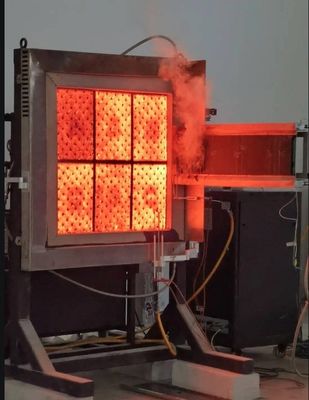 DX Stahlkonstruktion Feuerfeste Beschichtungsprüfofen