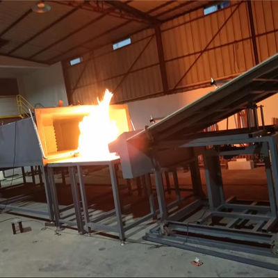 UL790 Labortestgeräte Brandprüfungen von Dachbedeckungen Entflammbarkeitstestmaschine für Photovoltaikmodule