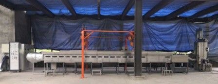 ASTM E84 Feuerprüfmaschine für Baustoffe Oberflächenbrenncharakteristiken Probengröße 24*24