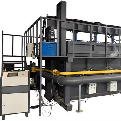 Feuerfestigkeitsprüföfen mit horizontalen Komponenten