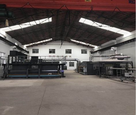 Feuerfestigkeitsprüföfen mit horizontalen Komponenten