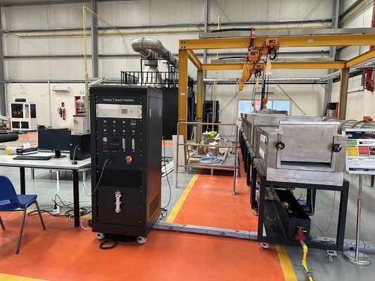 ASTME84 Feuerprüfmaschine für Tunnelöfen, Methangas, Luftkompressor und Laborfeuerprüfmaschine IP57 Schutzklasse