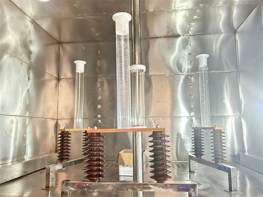 Ausrüstung für die Prüfung der Mehrfachbelastung von Isolatoren IEC 62730-2024 5000h Salz- und Regentestmaschine