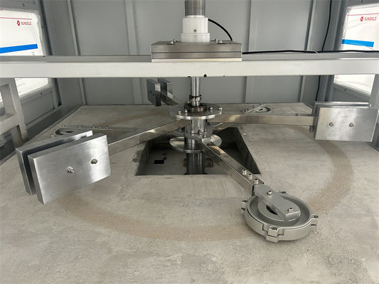 DAM Darmstadt Abriebprüfmaschine Labortestmaschine EN 17092 Standard