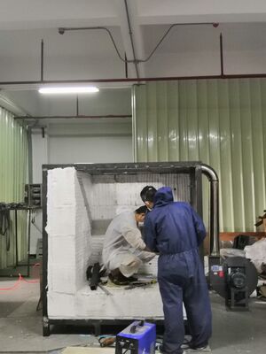 ISO834-1 Feuerprüfofen Feuerprüfeinrichtung