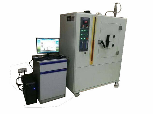 DX8368 Plastic Smoke Density Tester ISO 5659-2 GB/T 8323 Single Chamber 10-50kW/m2 Radiant Cone Heat Flux