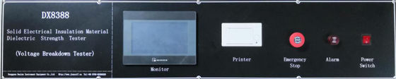 IEC 60243-1 Prüfmaschine für Isoliermaterialien 0~50kV Durchschlagspannung Laborprüfmaschine