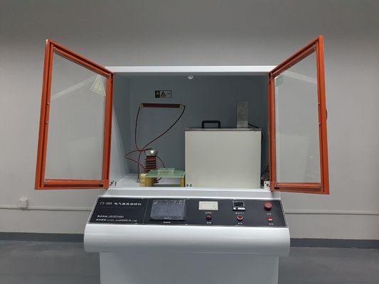 IEC 60243-1 Prüfmaschine für Isoliermaterialien 0~50kV Durchschlagspannung Laborprüfmaschine