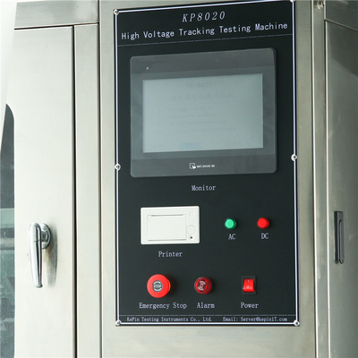 Isoliermaterialien IEC-Kriechwegprüfung Ausrüstung AC DC umschaltbare Labortestmaschine