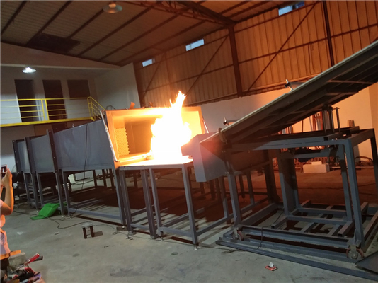 380V 50HZ Stromversorgung Feuerprüfungsausrüstung für Baustoffe UL790 Norm