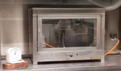 EN ISO 11925 Brandverhalten von Baustoffen - Prüfung mit einer einzigen Feuerquelle