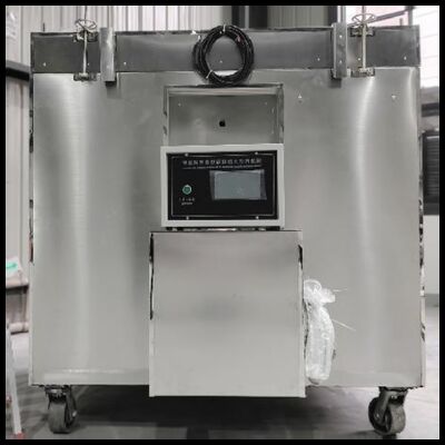 DX8418 Stahlkonstruktion Brandschutzbeschichtung Kleinmassen-Prüföfen■Prüfungen für verschiedene Arten von feuerfesten Beschichtungen für Stahlkonstruktionen, die in Gebäuden verwendet werden