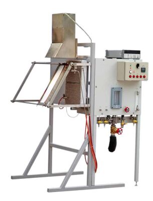 ASTME162 Standard-Feierlabor-Prüfmaschine Strahlende Wärmeenergiequelle Oberflächenentzündbarkeit Tester